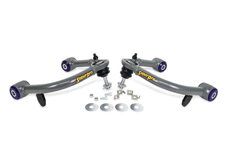 

Superpro TRC6715E - SPRTRC6715E - SuperPro 2024 Toyota Land Cruiser 1958 Front Upper Control Arm Set - Shipped in Europe - Tuningsupply.com
