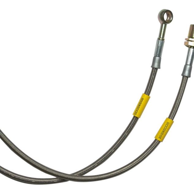 Goodridge 8/84-7/87 Toyota Corolla GTS Stainless Steel Brake Line Kit-tuningsupply.com