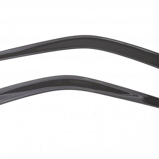 AVS 07-18 Jeep Wrangler (2 Door Only) Ventvisor Low Profile Window Deflectors 2pc - Matte Black-tuningsupply.com