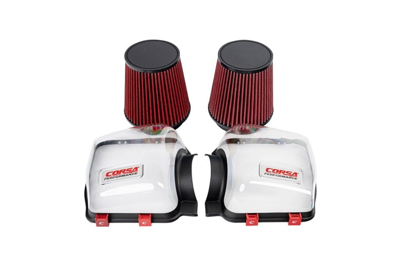 
    

CORSA Performance 44015D - COR44015D - Corsa 24-25 Ford Mustang GT 5.0L Clear Lids & Dry Filters - Shipped in Europe - Tuningsupply.com

  