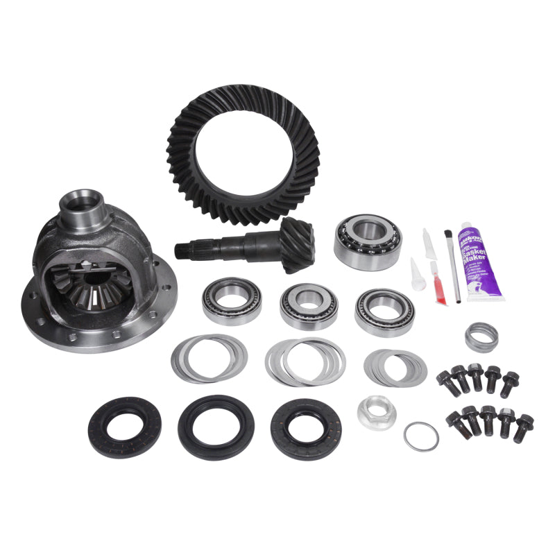 

Yukon Gear & Axle YG C215R-456K - YUKYG C215R-456K - Yukon Gear High Performance Gear Set for Chrysler ZF 215mm Front Differential w/4.56 Ratio - Shipped in Europe - Tuningsupply.com
