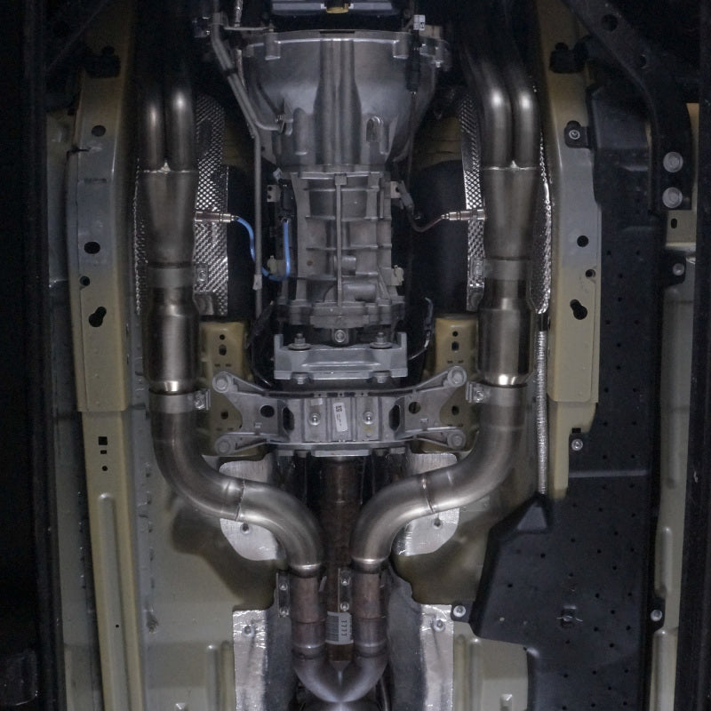 

Stainless Works GT350HCAT - SSWGT350HCAT - Stainless Works 2015+ Ford GT350 Headers 1-7/8in Primaries High-Flow Cats 3in Collectors - Shipped in Europe - Tuningsupply.com
