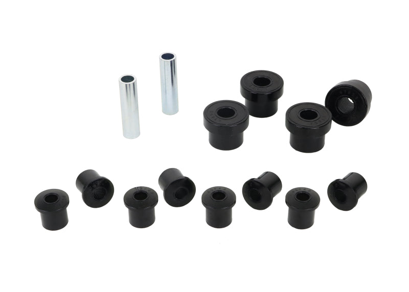 
  

Whiteline W73814 - WHLW73814 - Whiteline 1976-1983 Jeep CJ5 Spring - Eye Front/Rear And Shackle Bushing - Shipped in Europe - Tuningsupply.com


