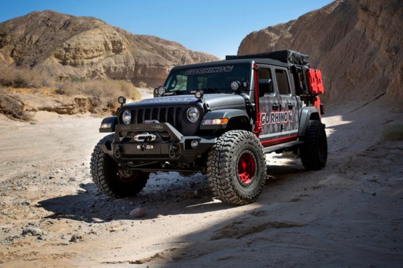 

Go Rhino  - GOR5950000T - Go Rhino 19-21 Jeep Gladiator XRS Overland Xtreme Rack - Black - Shipped in Europe - Tuningsupply.com
