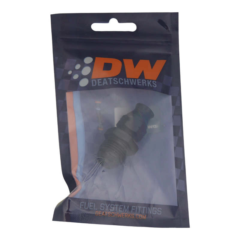 
  

DeatschWerks 6-02-0129-B - DWK6-02-0129-B - DeatschWerks 8AN Male Flare to 5/16in Hardline Compression Adapter - Anodized Matte Black - Shipped in Europe - Tuningsupply.com

