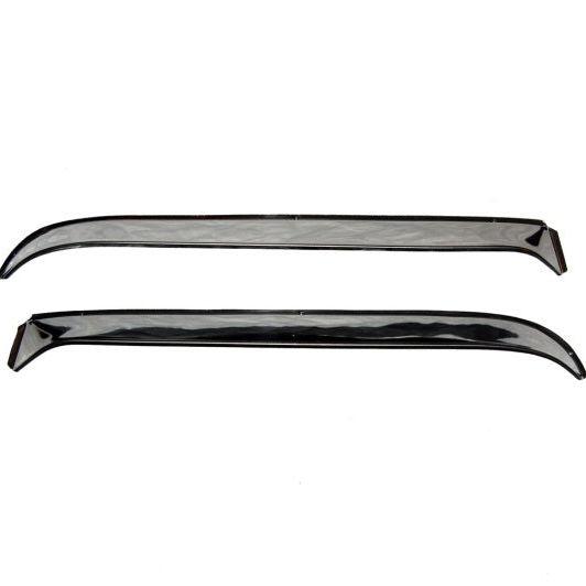 AVS 62-74 Volkswagen Fastback Ventshade Window Deflectors 2pc - Stainless-tuningsupply.com