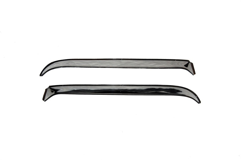 AVS 97-06 Jeep Wrangler Ventshade Window Deflectors 2pc - Stainless-tuningsupply.com