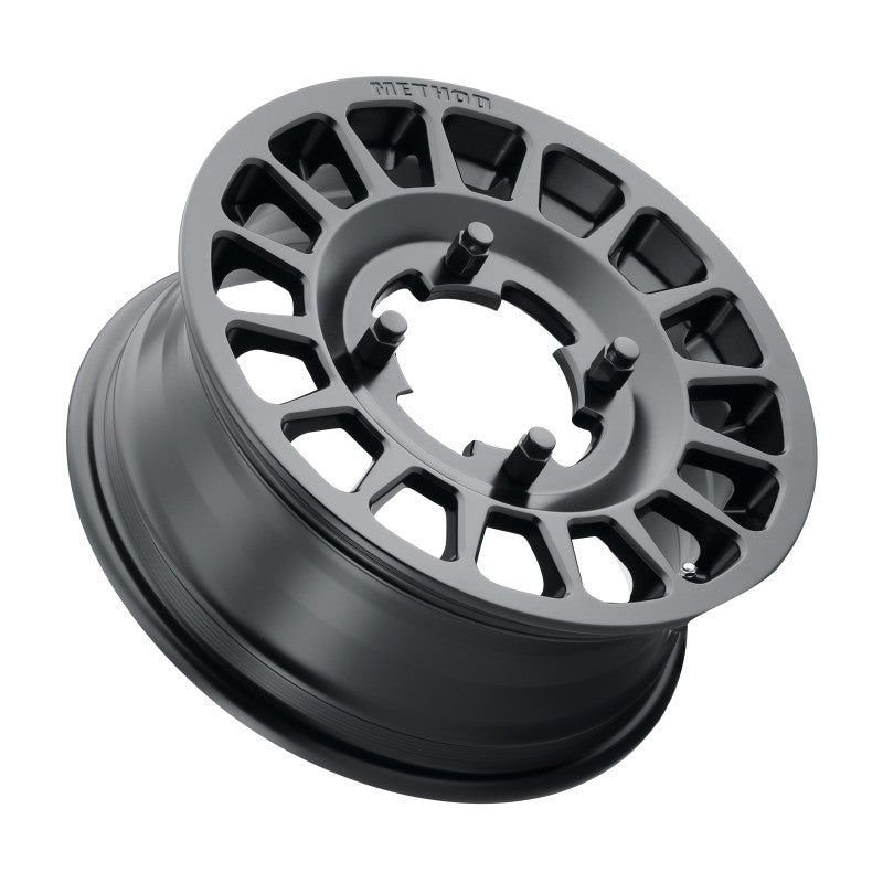 Method MR407 Bead Grip 15x6 / 5+1/51mm Offset / 4x136 / 100mm CB Matte Black Wheel-tuningsupply.com