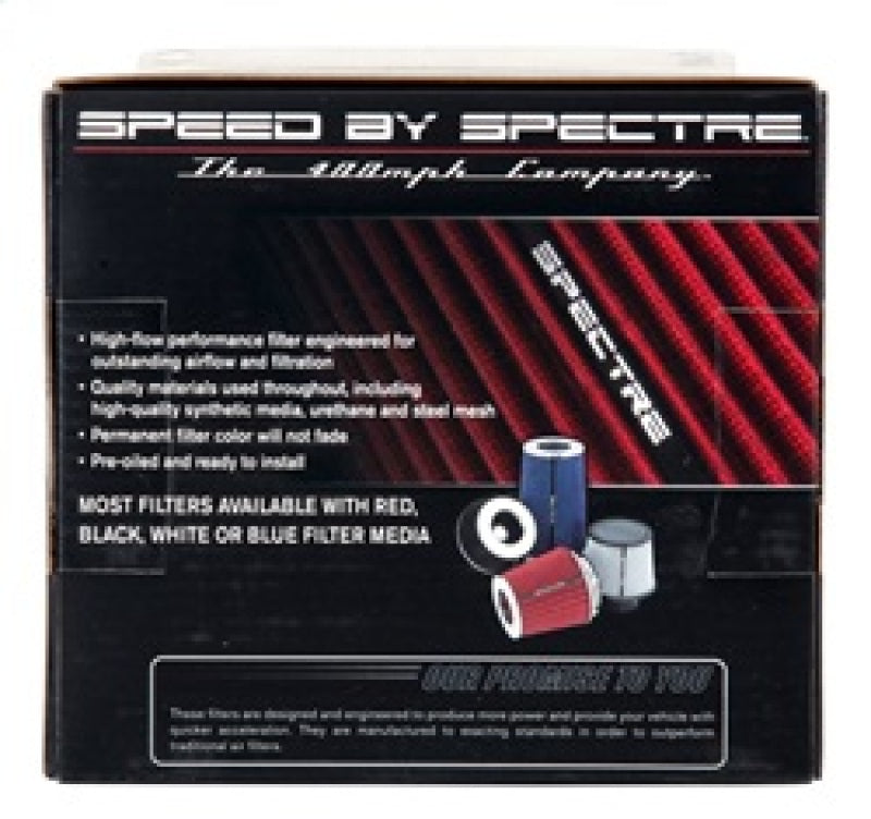 

Spectre 8132 - SPE8132 - Spectre Adjustable Conical Air Filter 5-1/2in. Tall (Fits 3in. / 3-1/2in. / 4in. Tubes) - Red - Shipped in Europe - Tuningsupply.com
