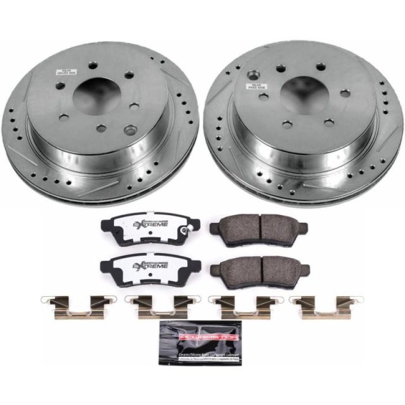 Power Stop 05-18 Nissan Frontier Rear Z36 Truck & Tow Brake Kit-tuningsupply.com