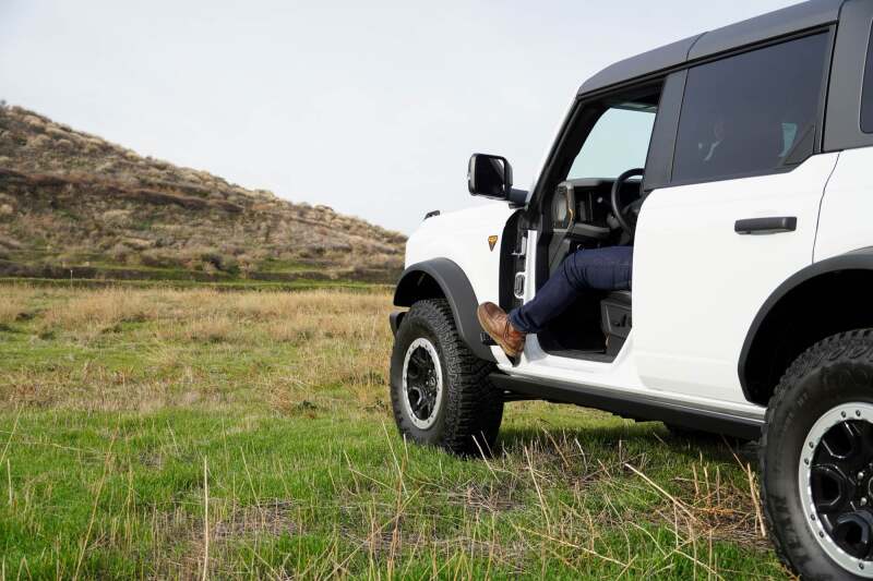 

DV8 Offroad STBR-01 - DVESTBR-01 - DV8 Offroad 2021+ Ford Bronco Foot Peg Pair - Black - Shipped in Europe - Tuningsupply.com
