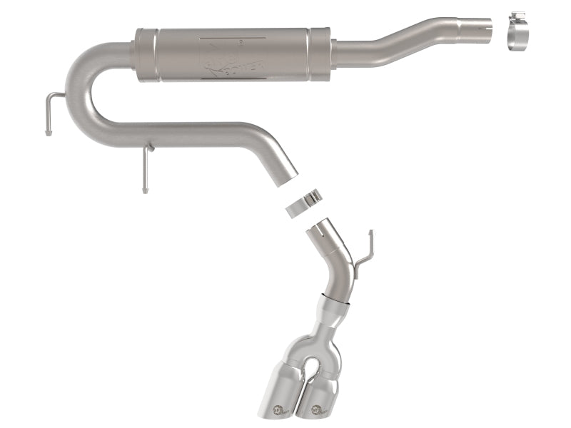 

aFe 49-33155-P - AFE49-33155-P - aFe Rebel Series 2-1/2in 304 Stainless Steel Cat-Back w/ Polished TipFord Maverick 22-26 L4-2.5L FWD - Shipped in Europe - Tuningsupply.com
