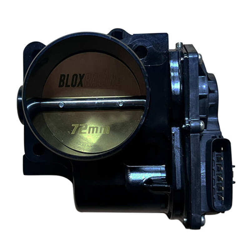 BLOX Racing 06-11 Honda Civic Si DBW 72mm Billet Throttle Body - Black-tuningsupply.com