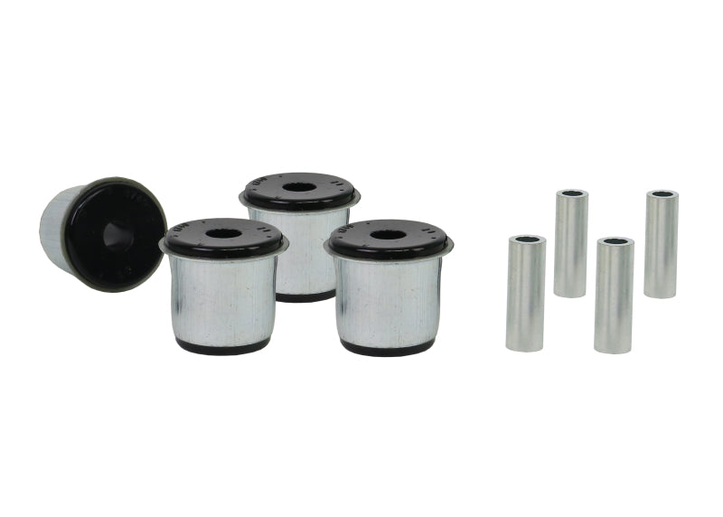 

Whiteline W51749 - WHLW51749 - Whiteline Plus 84-01 Jeep Cherokee/93-98 Gr Cherokee/97-06 Wrangler TJ Fr Trailing Arm-Upper Bushing - Shipped in Europe - Tuningsupply.com
