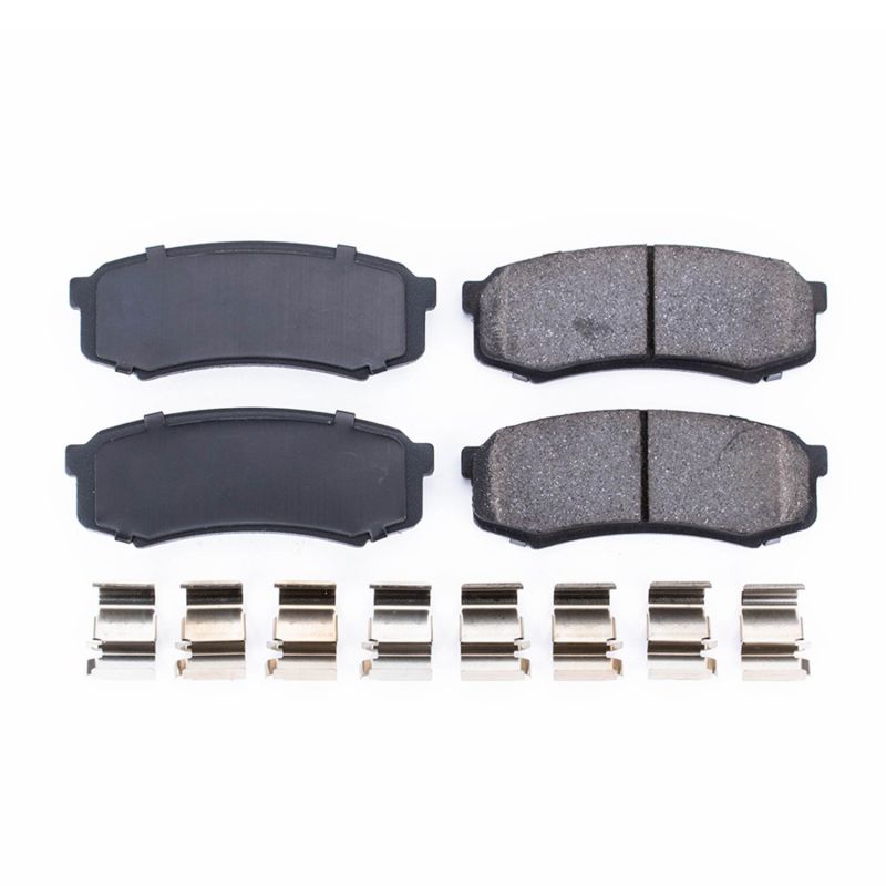

PowerStop 17-606 - PSB17-606 - Power Stop 10-19 Lexus GX460 Rear Z17 Evolution Ceramic Brake Pads w/Hardware - Shipped in Europe - Tuningsupply.com
