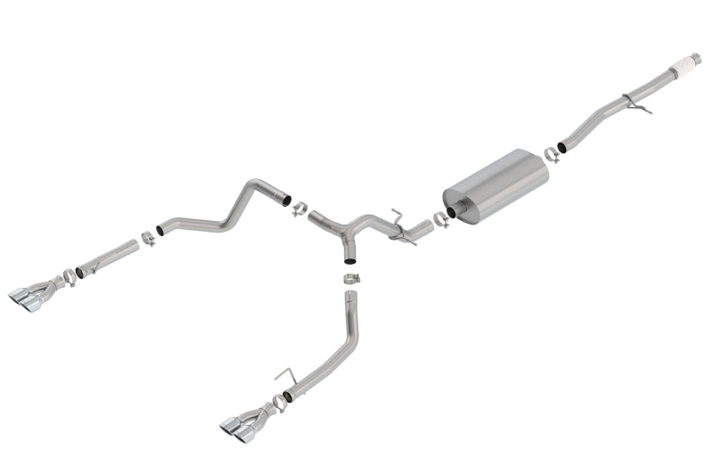 
  

Borla 140780 - BOR140780 - Borla 2019 Chevy Silverado 1500 5.3L V8 CC SB 147.4in WB Touring Cat-Back w/ Quad Square Tips - Shipped in Europe - Tuningsupply.com

