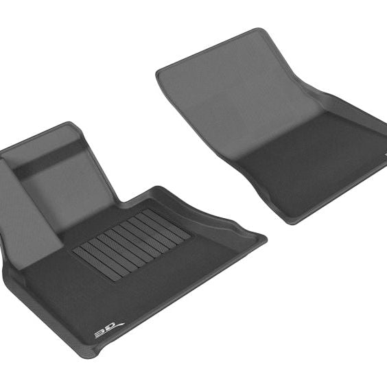 3D MAXpider 2014-2019 BMW X5/X6 F15/F16 Kagu 1st Row Floormat - Black-tuningsupply.com