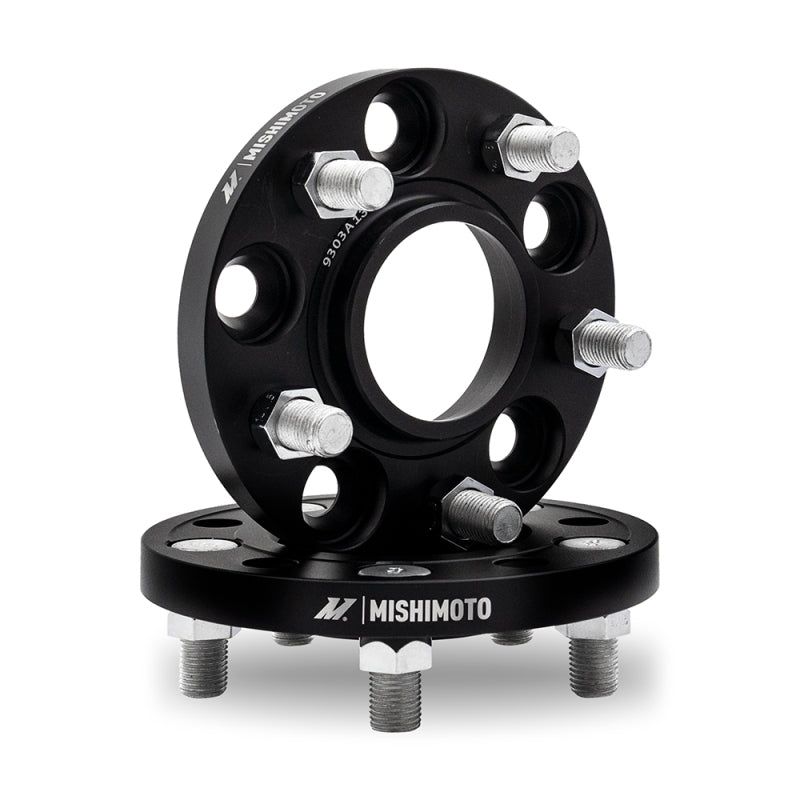 Mishimoto Wheel Spacers - 5x114.3 - 60.1 - 20 - M12 - Black-tuningsupply.com