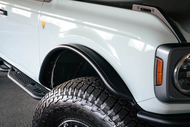 DV8 Offroad 21-22 Ford Bronco Front Inner Fender Liners-tuningsupply.com