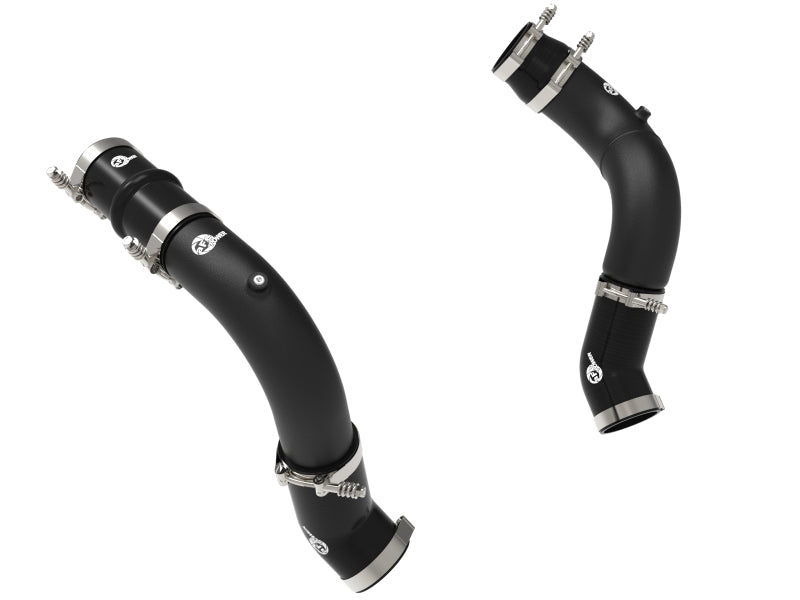

aFe 46-20814-B - AFE46-20814-B - aFe BladeRunner 3in & 3-1/2in AL Hot and Cold Charge Pipe Kit Black RAM Diesel Trucks 25-26 L6-6.7L - Shipped in Europe - Tuningsupply.com

