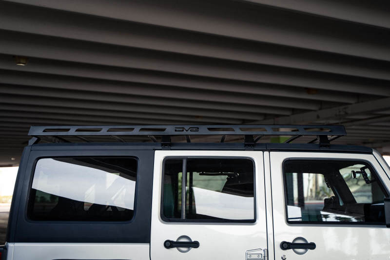 DV8 Offroad 07-18 Jeep Wrangler JK Full-Length Roof Rack-tuningsupply.com