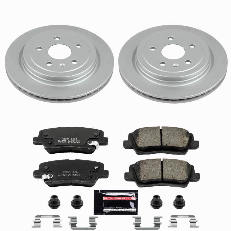 

PowerStop CPK6991-23 - PSBCPK6991-23 - Power Stop 14-19 Cadillac CTS Rear Z23 Coated Brake Kit - Shipped in Europe - Tuningsupply.com

