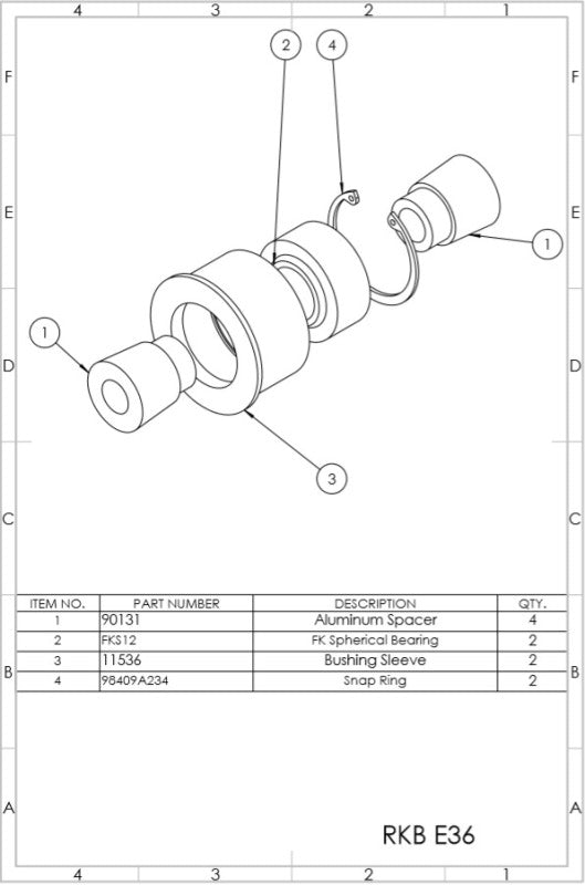 

SPL Parts SPL RKB E36 - SPPSPL RKB E36 - SPL Parts 90-00 BMW 3 Series (E36/E46) Rear Knuckle Bushings - Shipped in Europe - Tuningsupply.com
