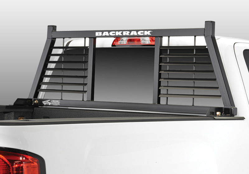 BackRack 19-23 Silverado/Sierra (New Body Style) Half Louvered Rack Frame Only Requires Hardware-tuningsupply.com