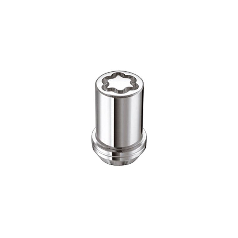 McGard Wheel Lock Nut Set - 4pk. (Tuner / Cone Seat) M12X1.5 / 13/16 Hex / 1.24in. Length - Chrome-tuningsupply.com