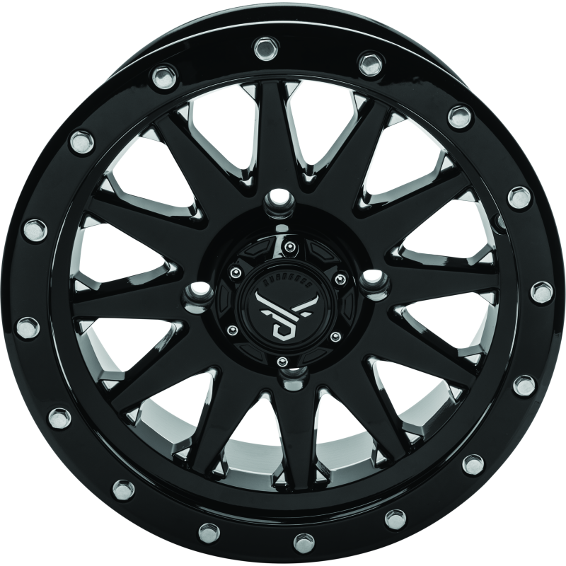 Quadboss Wagon 14X7 4+3 4/156 Milled