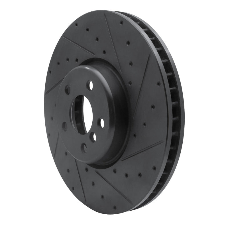 

R1 Concepts 633-31133D - RNC633-31133D - R1 16-25 BMW 230I xDrive Right Front Drilled & Slotted Black Brake Rotor - Shipped in Europe - Tuningsupply.com
