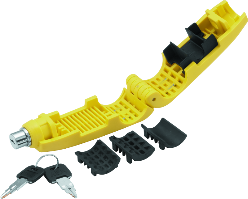 Bully Lock Bully Grip Lock - Yellow-tuningsupply.com