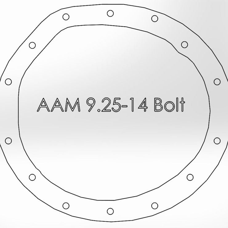 afe Front Differential Cover (Raw; Street Series); Dodge Diesel Trucks 03-12 L6-5.9/6.7L (td)-tuningsupply.com