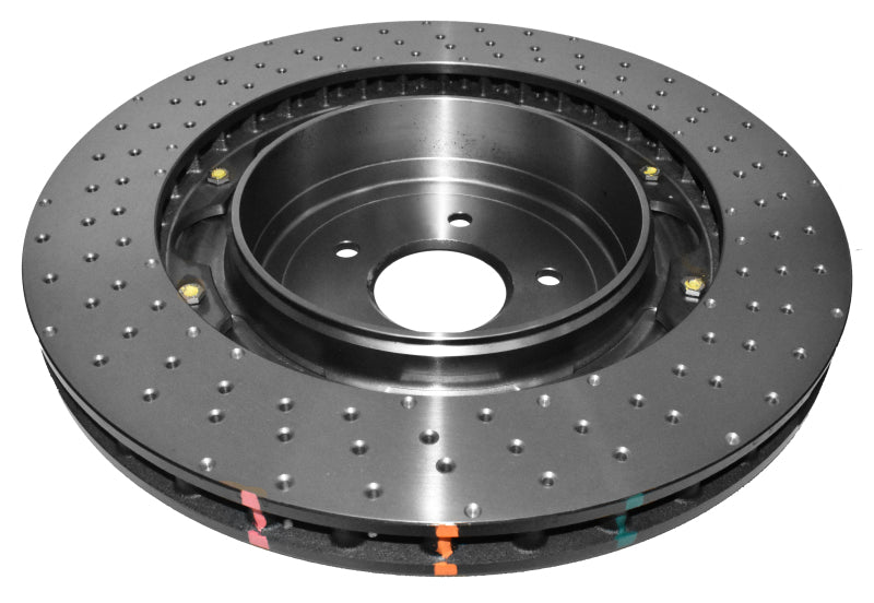 DBA 12-19 Jeep Grand Cherokee SRT8 5000 Series Drilled Front Brake Rotor 2 Piece w/ Hats-tuningsupply.com