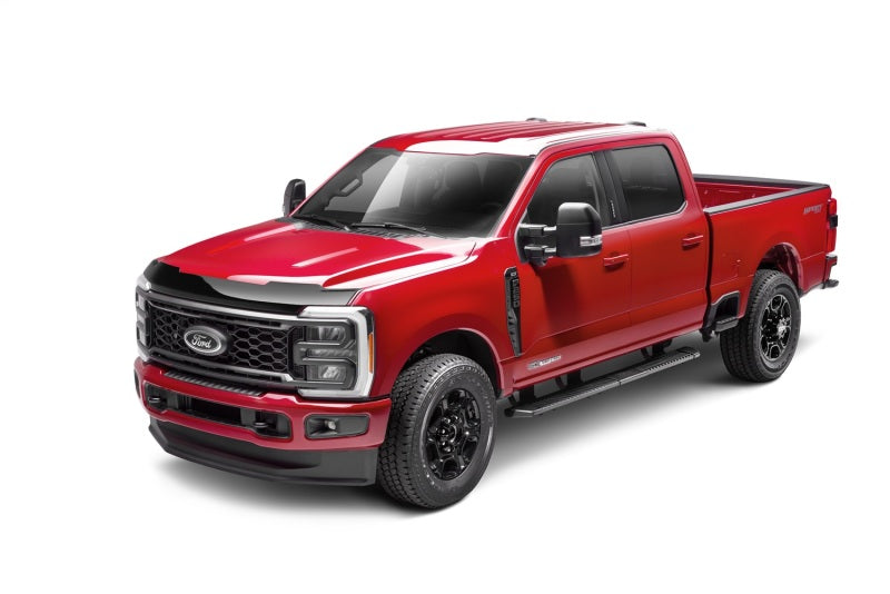 AVS 23-24 Ford F-250 (Ex. Tremor) Aeroskin Low Profile Hood Shield - Smoke-tuningsupply.com