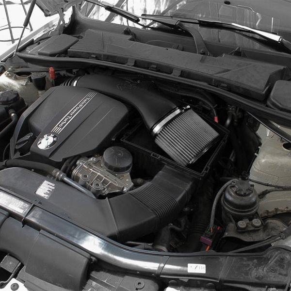 aFe Magnum FORCE Stage-2 Pro DRY S Cold Air Intake System 11-13 BMW 335i/xi (E9x) L6 3.0L (t) N55-tuningsupply.com