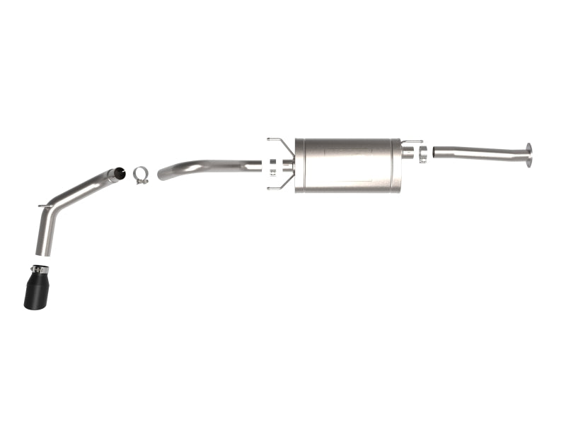 

aFe 49-46063-B - AFE49-46063-B - aFe 16-22 Toyota Tacoma Apollo GT Series 2.5in. - 3in. 409 SS Cat-Back Exhaust System w/ Black Tip - Shipped in Europe - Tuningsupply.com
