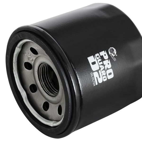 aFe Pro GUARD D2 Oil Filter 02-17 Nissan Cars L4/  04-17 Subaru Cars H4 (4 Pack)-tuningsupply.com