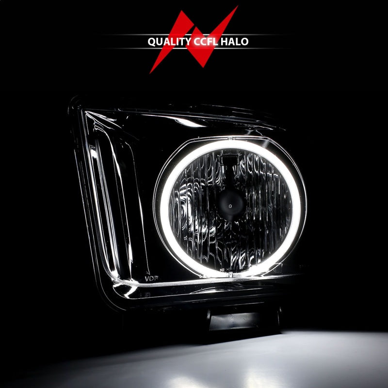 

ANZO 121033 - ANZ121033 - ANZO 2005-2009 Ford Mustang Crystal Headlights w/ Halo Black (CCFL) - Shipped in Europe - Tuningsupply.com

