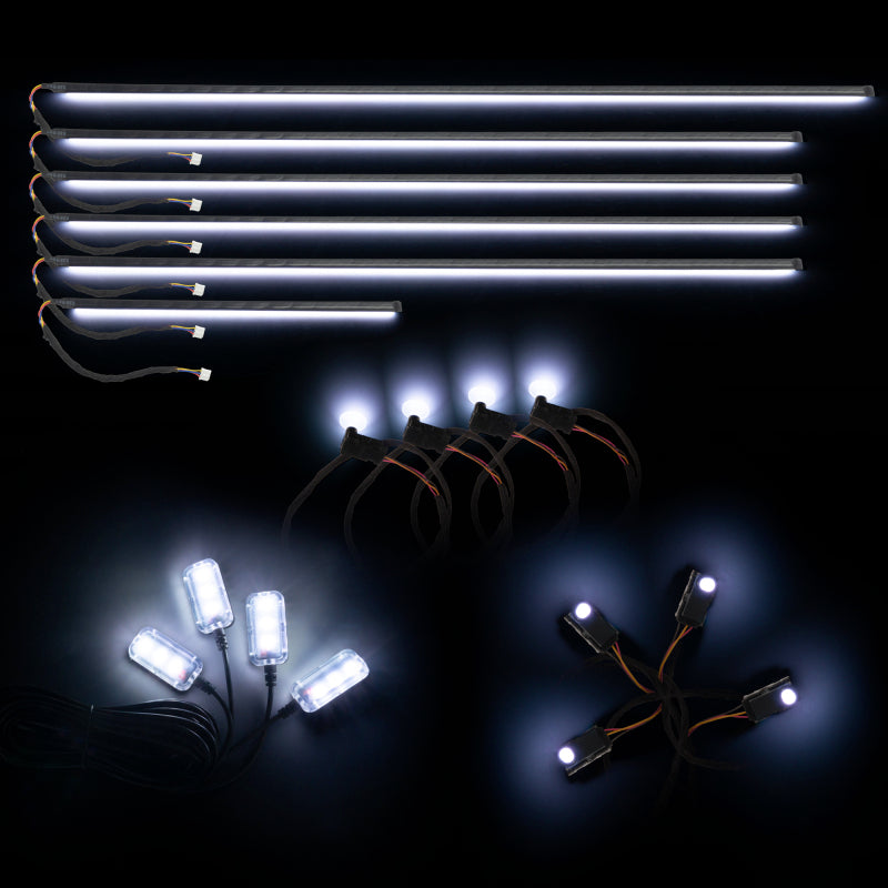 

ORACLE Lighting 4240-332 - ORL4240-332 - Oracle Lighting Dynamic Colorshift 18 Piece Universal Full LED Interior Dash Board Kit - Shipped in Europe - Tuningsupply.com
