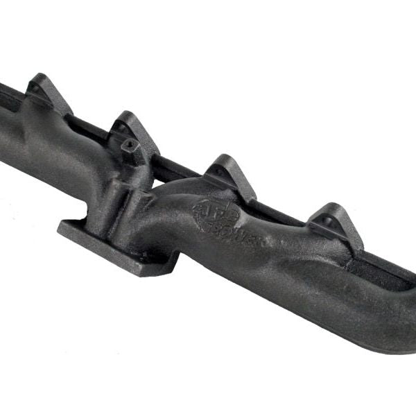 aFe Power BladeRunner Ductile Iron Exhaust Manifold 98.5-02 Dodge Diesel Trucks L6-5.9L (td)-tuningsupply.com