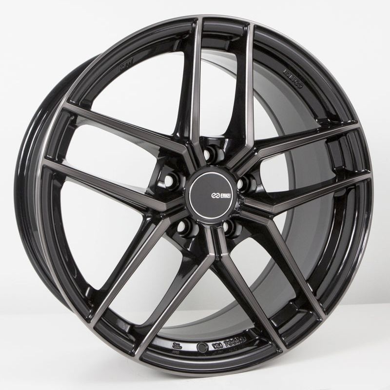 Enkei TY5 19x8.5 5x114.3 35mm Offset 72.6mm Bore Pearl Black Wheel-tuningsupply.com