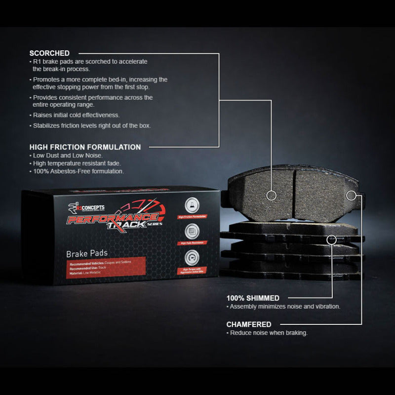 

R1 Concepts 2000-1351-00 - RNC2000-1351-00 - R1 08-09 Pontiac G8 Front Track/Street Brake Pads - Shipped in Europe - Tuningsupply.com
