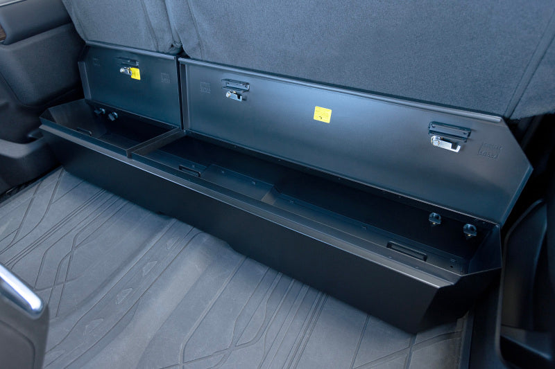 

Tuffy Products 352-01 - TFY352-01 - Tuffy 2019+ Chevrolet Silverado Underseat Lockbox w/ Keyed Lock - Shipped in Europe - Tuningsupply.com
