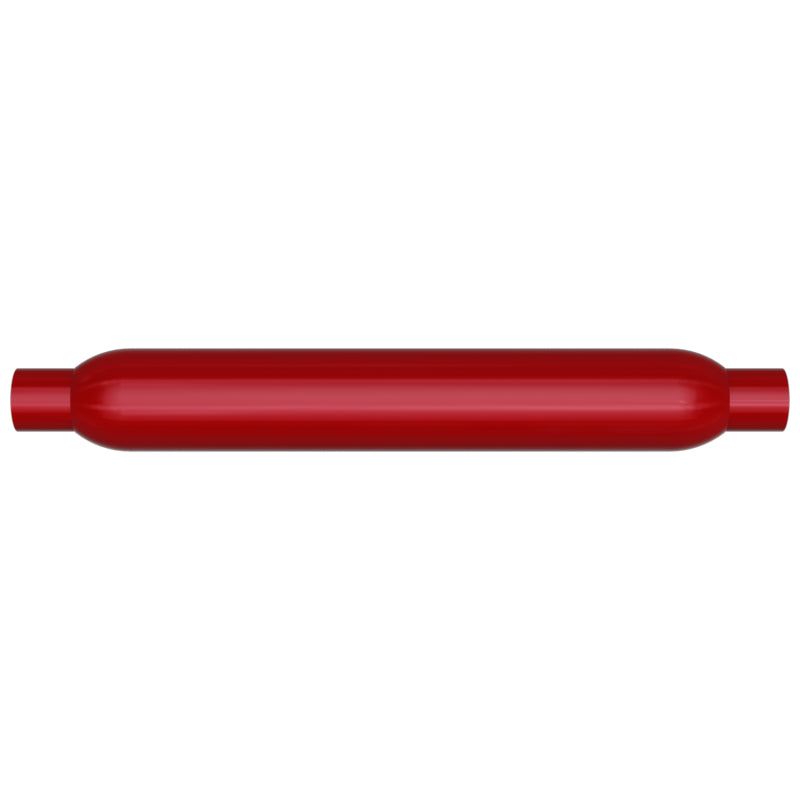 MagnaFlow Muffler Red Pack Series Glasspack 3.5in Rd 22in Body Length 2in/2in Inlet/Outlet-tuningsupply.com