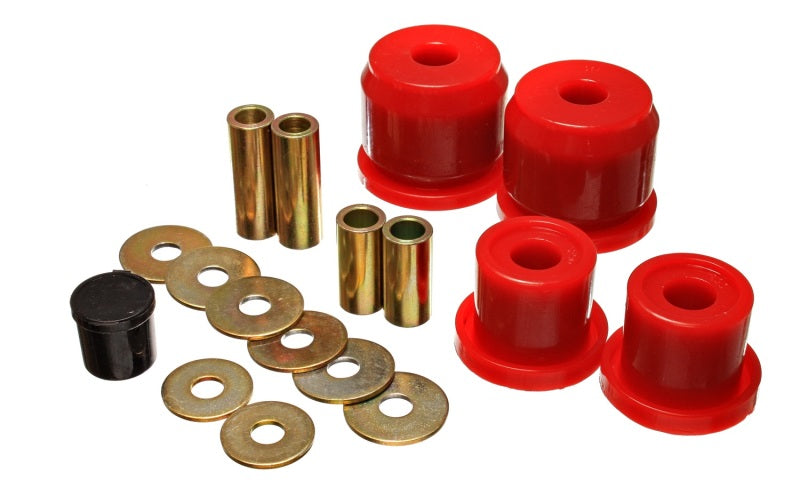 Energy Suspension 00-09 Honda S2000 Red Rear Differential Carrier Bushing Set-tuningsupply.com