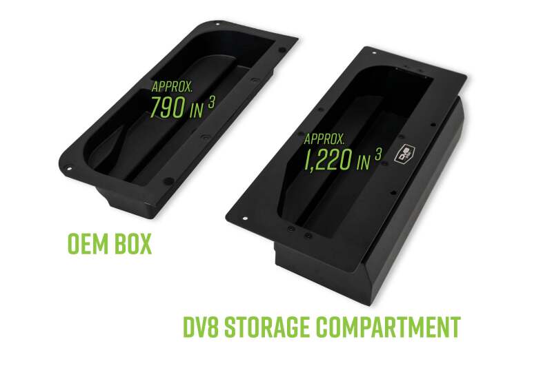 

DV8 Offroad CMBR-02 - DVECMBR-02 - DV8 Offroad 2021-2024 Ford Bronco Storage Compartment - Shipped in Europe - Tuningsupply.com
