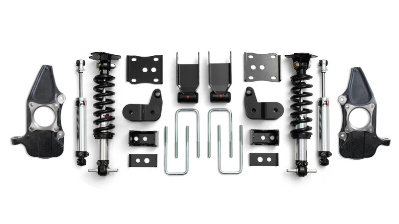 QA1 15-20 Ford F-150 4WD Lowering Kit w/ Spindles Double Adjustable 3.5in-5.5in-tuningsupply.com