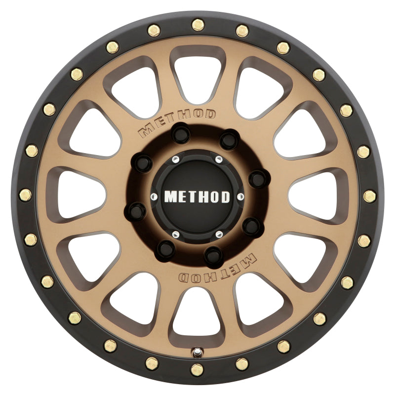 
  

Method Wheels MR30589080918H - MRWMR30589080918H - Method MR305 NV HD 18x9 +18mm Offset 8x6.5 130.81mm CB Method Bronze/Black Street Loc Wheel - Shipped in Europe - Tuningsupply.com


