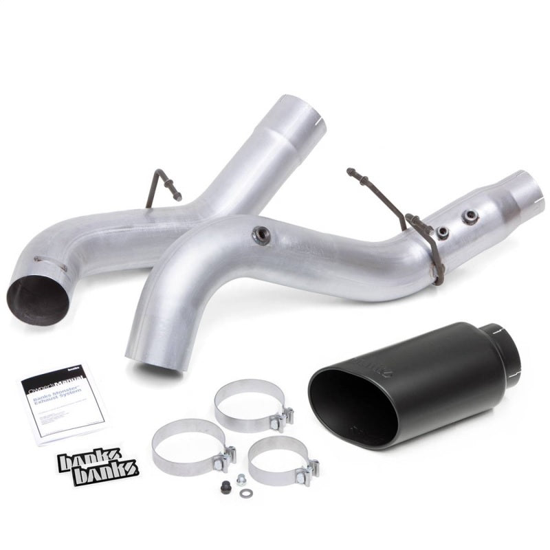 
  

Banks Power  - GBE48997-B - Banks Power 20-21 Chevy/GMC 2500/3500 6.6L Monster Exhaust System - Black Tip - Shipped in Europe - Tuningsupply.com

